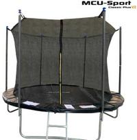 MCU-Sport Classic Plus V2 3,05 m batutas + apsauginis tinklas + kopėčios, juodas