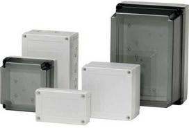 Fibox PCM 125/75 T Universalus korpusas 130 x 130 x 75 Polikarbonatas Pilkai baltas (RAL 7035) 1 vnt.