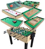 „MegaLeg“ daugiafunkcis stalas 9in1 (futbolui / biliardui / ledo rituliui / tenisui ir kt.)