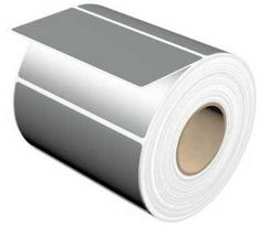 Weidmüller THM MT30X 101/48 SI, Sidabras, Lipni spausdintuvo etiketė, Poliesteris, Terminis pernešimas, -40 - 150 °C, 10,1 cm