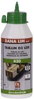 Dana Lim As Dana medienos klijai D3 Outdoor 430 250 ml - Drėgmei atsparūs medienos klijai durims, langams, sodo baldams ir kt.