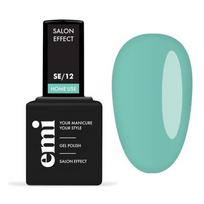 E.Mi E.MiLac Salon Effect Gel Nail Polish Gelinis nagų lakas, 12 Azure