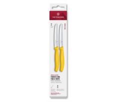 Victorinox - Daržovių peilių rinkinys SWISS CLASSIC 11 cm 2 vnt. geltonas