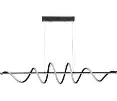 Zuma Line MS902-BK - LED pakabinamas šviestuvas ant laido ESERO LED/60W/230V juodas