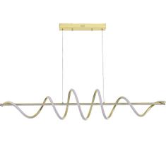 Zuma Line MS902-GD - LED liustra ant laido ESERO LED/60W/230V auksinė