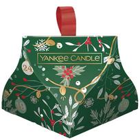 Yankee Candle Christmas gift set of scented waxes - kvepiančių žvakių rinkinys, 22 g