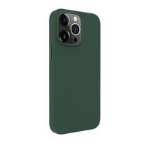 „Evelatus Apple iPhone 14 Pro“ natūralios odos dėklas, tamsiai žalias