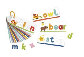 TOOKY TOY Montessori abėcėlės dėlionė Gyvūnėliai 57vnt