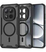 Matinis juodas dėklas Xiaomi Redmi Note 15 Pro 5G telefonui "Tech-Protect Rugged Shield Magsafe"