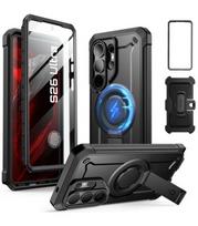 Juodas dėklas Samsung Galaxy S26 Ultra telefonui "Supcase Unicorn Beetle Pro Magsafe 2-Set"
