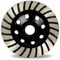 Deimantinis šlifavimo diskas 125mm, 22.2mm, Turbo