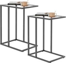 C formos staliukas Aboxoo, juodas, 2 vnt