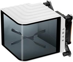 TRYX Panorama CPU-Wasserblock, AMOLED-Display, Intel- und AMD-Sockel - weiß | WATX-021 | 6977029650452