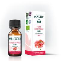 Pelargonijų burboniškų eterinis aliejus BIO Pelargonium graveolens 100 % natūralus, 10 ml