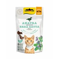 Traškūs skanėstai GIMCAT Crunchy Snacks Antis/Katžolė 50g