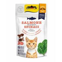 Traškūs skanėstai GIMCAT Crunchy Snacks Lašiša/Špinatai 50g