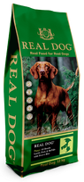 Sausas pašaras šunims REAL DOG SP Puppy All Breeds Lamb, Pork & Buffalo with Brown Rice 12kg