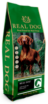 Sausas pašaras suaugusiems šunims REAL DOG SP Adult All Breeds Horse&Rice 12kg