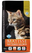 Sausas pašaras suaugusioms katėms FARMINA MATISSE CAT Dry NEUTERED Salmon 1,5kg