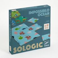 Loginis stalo žaidimas Djeco Sologic Impossiblo Jūra, LT,LV,EN,RU