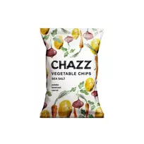 Daržovių traškučiai su jūros druska CHAZZ, 75 g
