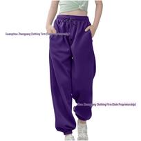 2024 Kids' Solid Color Loose-Fit Sweatpants for Spring & Autumn 110 cm