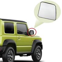 Automobilio kairysis dešinysis galinio vaizdo šoninis veidrodėlio stiklas su šildymu Suzuki Jimny 2007 2008 2009 2010 2011 2012 213- Left Side