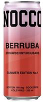 NOCCO Berruba Strawberry & Rhubarb 330ml