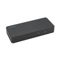 Kensington SD4843P EQ USB-C Triple Video Dockingstation, Kabelgebunden, USB4, 100 W, 3,5 mm, 10,1000Mbit/s, Schwarz
