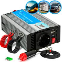 Extralink OPIM-500W Car Inverter, 12V 500W Modified Sine Wave
