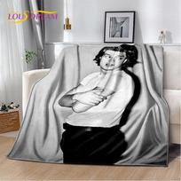 Joe Keery Steve Harrington minkštas pliušinis pledas, flanelinis pledas metamas pledas svetainei miegamajam lovai sofai piknikui vaikams 30x40in