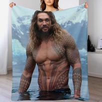 jasonas momoa Mesti pledas Minkštas Didelis Vienvietis Dekoratyvinei Sofai Šilti Pledai 30x40in