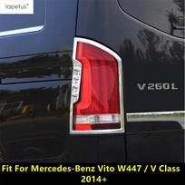 Automobilio galinių žibintų rėmelio apdailos dangtelis, skirtas Mercedes-Benz Vito W447 / V klasės 2014 - 2025, ABS chromo aksesuarai