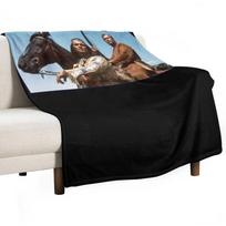 Winnetou ir Senasis Šaterhandas Klasikinis Marškinėlis Mesti Antklodę Lovos Flanelinis Audinys sunkus miegui Flanelinės Antklodės 30x40in