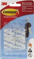 Šluota - Šluostė - Grėblys - 3M Komandų Kabliukai 6 vnt plastikas 17006 3M