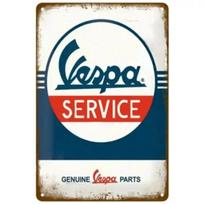 VespaVintLogoSign q1 Vespa Vintažinio Logotipo Serviso Skardos Ženklas - Retro Aliuminio Sienos Menas, Vyriškos Urvelio Dekoras 20x30cm（7.8x11.8inch）