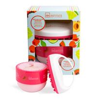 IDC Institute Fruit Farm Bodycare Duo – Stangrinamasis kūno kremas 240 ml + anticeliulitinis masažuoklis