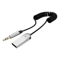 Bluetooth 6.0 Aux Adapteris Belaidis Automobilio Bluetooth Imtuvas USB į 3.5mm Lizdą Audio Muzika Mikrofonas Laisvų Rankų Įranga Automobilio Rinkinys Garsiakalbis