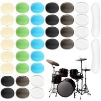 Drum Practice Silicone Dampeners Reusable Adhesive Pads Electronic Drum Noise Reducer Suitable for Traditional Drum Sets 1