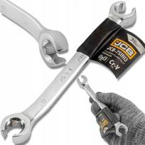 Jcb Atviras Žiedinis Rakto 11x13 mm Cr-v 6-kampis