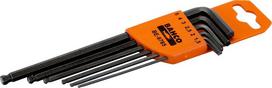 Bahco 6 vnt. šešiakampių raktų rinkinys su rutuliuku 1.5-5 mm