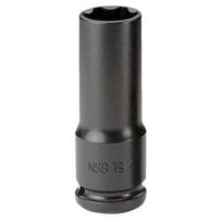 Smūginis ilgasis 1/2" 19mm šešiakampis raktas, plonasienis