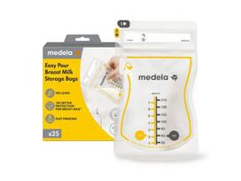 Pieno laikymo maišeliai Medela Easy Pour, 210 ml, 25 vnt.