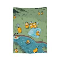 P-Pokémonai Psyduck Antklodė Koralinis Fleece Pliušas Ruduo/Žiema Super Minkšta Mesti Antklodę Lovai Miegamojo Lovos Mesti Antklodės 30x40in