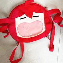 Anime Kasane Teto Pliušinis Krepšys Skaidrus Langas Užtrauktukas Didelė Burna Animacinis Kuprinė Peties Krepšys Messenger Kuprinė Cosplay Gerbėjo Dovana white