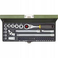 Proxxon 23078 32 dalių 1/4" lizdinių raktų rinkinys