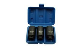 Adler smūginės galvutės, 1/2", 3 vnt., 30-36 mm, Cr-mo, dėklas