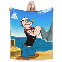 Popeye Vilnos Antklodė Atsipalaidavimui Super Minkštas Pledas Namams Antklodė 30x40in
