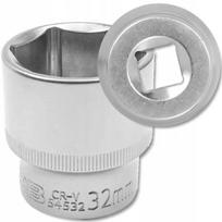 Jcb 1/2" 32mm 6-kampis Cr-v lizdinis raktas