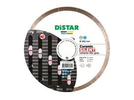 250 mm deimantinis pjovimo diskas Ceramics Silent, Distar